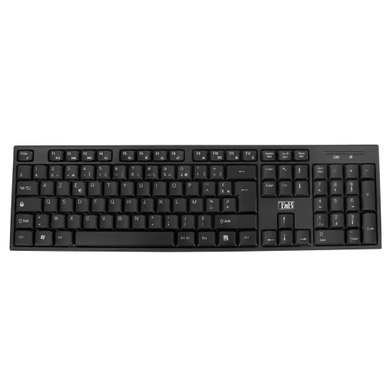 Clavier sans fil Bluetooth rechargeable T'nB Classy+ (Noir)