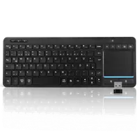 Clavier Sans Fil T'nB Slim Touch avec Pavé Tactile - AZERTY Noir - 2