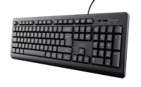 Trust TK-150 clavier Bureau USB Français Noir - 1