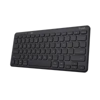 Trust Lyra clavier Maison Bluetooth AZERTY Français Noir