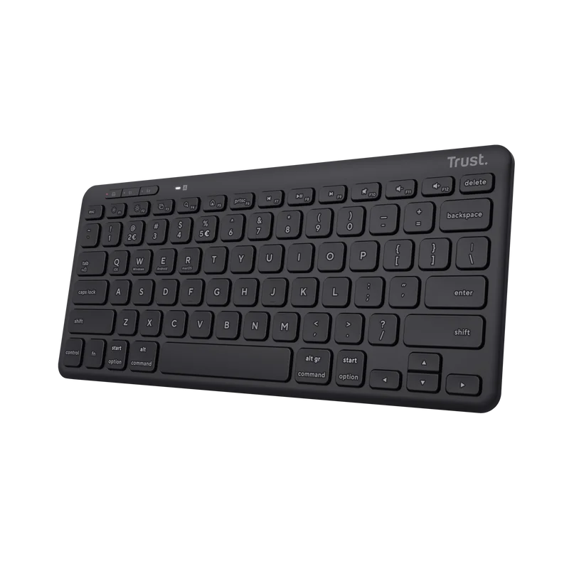 Trust Lyra clavier Maison Bluetooth AZERTY Français Noir