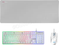 Clavier Gamer Mécanique Sans Fil 1stPlayer Neo87 RGB Blanc - Switchs BSON Lavender - 3