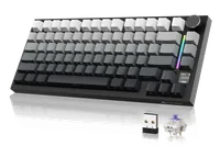 Clavier Mécanique Gaming 1STPLAYER NEO87 Sans Fil Tri-Mode Aluminium - Blanc - 2