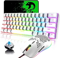 Clavier Mécanique Gaming 1STPLAYER NEO87 Sans Fil Tri-Mode Aluminium - Blanc - 4