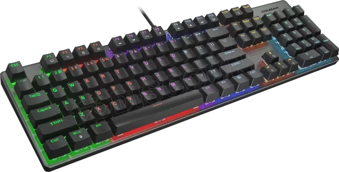 Clavier Gamer Mécanique Cougar Ultimus EX RGB - Switches Red