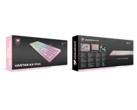 COUGAR Vantar AX clavier Gaming USB AZERTY Français Rose - 7