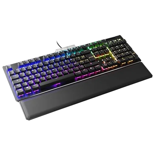 Clavier Gamer Mécanique EVGA Z15 RGB AZERTY - Switches Kailh Speed Silver