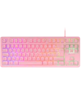 Mars Gaming MK023 clavier USB Français Rose - 1