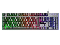 Mars Gaming MK220FR clavier USB Français Noir, Gris - 1