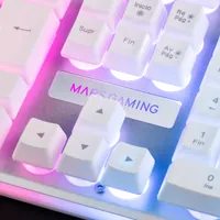 Mars Gaming MK220W clavier USB AZERTY Français Blanc - 3