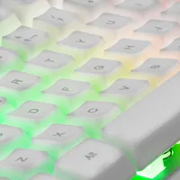 Mars Gaming MK220W clavier USB AZERTY Français Blanc - 4