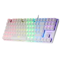 Mars Gaming MK80 clavier USB AZERTY Français Blanc - 2