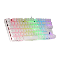 Mars Gaming MK80 clavier USB AZERTY Français Blanc - 4