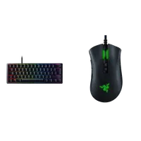 Clavier Gaming Razer Huntsman Mini Optique Purple - Compact 60% AZERTY Noir - 1