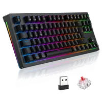 Clavier Gamer Mécanique Spirit of Gamer XPERT K200 TKL RGB Sans Fil Bluetooth AZERTY Noir - 3