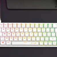 Clavier Gamer The G-Lab Keyz Hydrogen 60% Semi-Mécanique AZERTY RGB Compact - 2