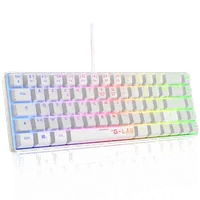Clavier Gamer The G-Lab Keyz Hydrogen 60% Semi-Mécanique AZERTY RGB Compact - 4