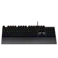 Clavier Gamer Mécanique The G-Lab Keyz Carbon EX RGB AZERTY Noir - 2