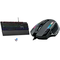 Clavier Gamer Mécanique The G-Lab Keyz Carbon EX RGB AZERTY Noir - 4