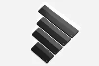 Glorious Gaming GV-75-DARK repose-poignet Bois Noir - 1