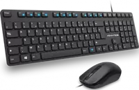 Pack Clavier + Souris Filaire USB Advance WorkMate Plus AZERTY Noir - 2