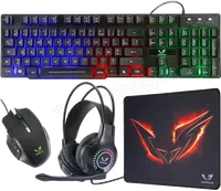 Pack Gamer 4 en 1 Mars Gaming We Gamium RGB Noir - 4
