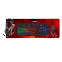 Mars Gaming MCPRGB2FR - Pack Clavier, Souris et Tapis de Souris RGB - 2