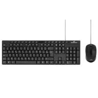 Ensemble Clavier + Souris Filaire USB AZERTY Noir MCL Samar ACK-2012/N - 3