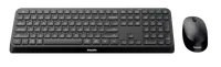 Philips 4000 series SPT6407B/19 clavier Souris incluse Universel RF sans fil + Bluetooth AZERTY Français Noir - 3