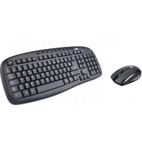 Pack Clavier Souris Sans Fil WE Deluxe - Noir