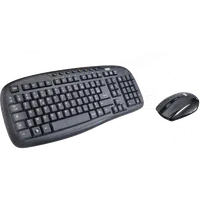 Pack Clavier et Souris Sans Fil WE Deluxe Noir - Confort et Efficacité Professionnelle - 2