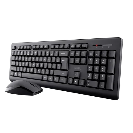 Trust Primo - Pack Clavier et Souris Sans Fil AZERTY
