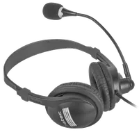 Casque Micro Natec Drone Noir/Orange Jack 3.5mm - 2