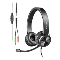 NGS MSX 11 PRO Casque Avec fil Arceau Gaming Noir