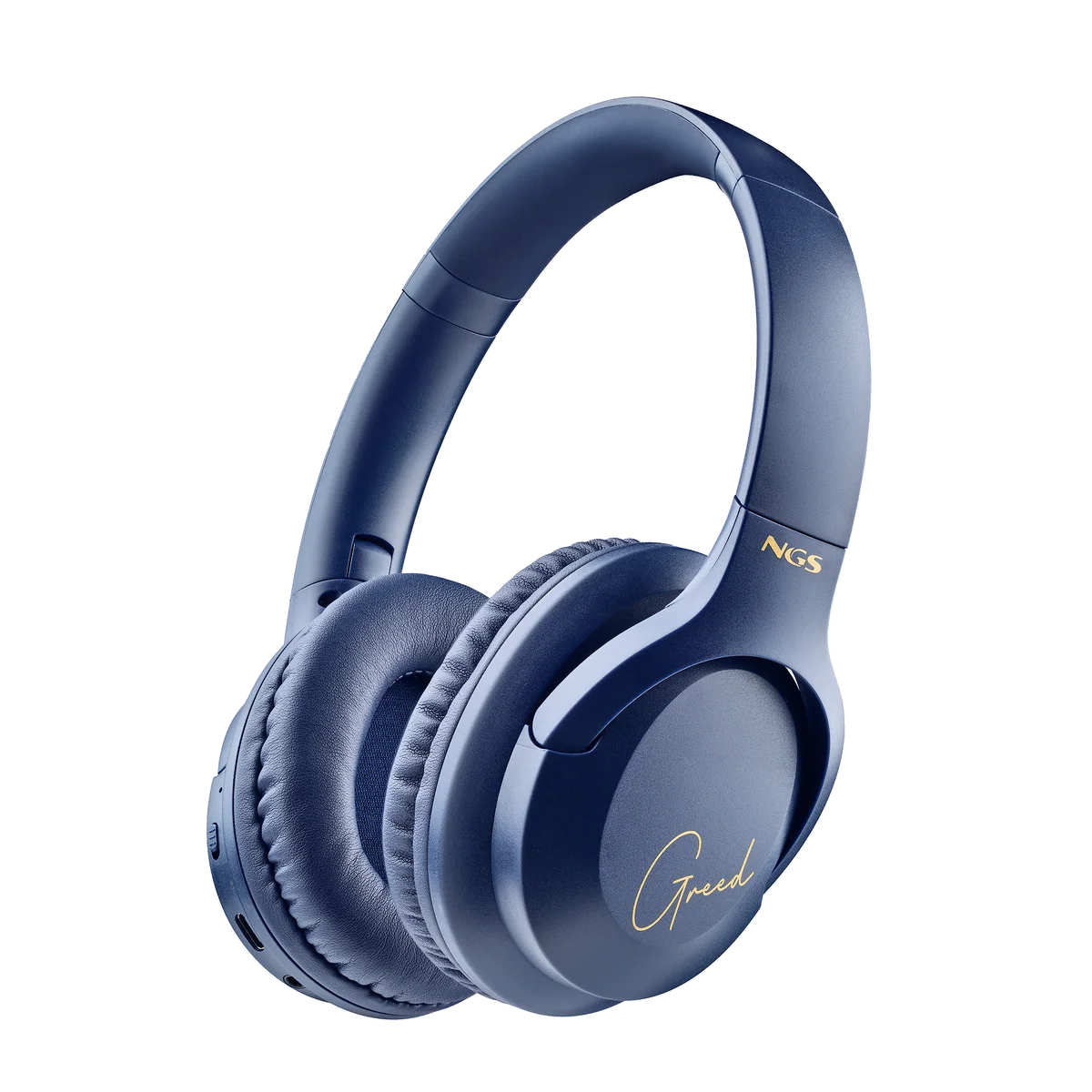 NGS ARTICA GREED Casques Avec fil &sans fil Arceau Appels/Musique USB Type-C Bluetooth Bleu