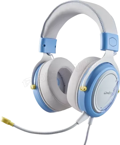 Casque Gamer Filaire Cooler Master CH331 Street Fighter 6 - Édition Spéciale Blanc/Bleu