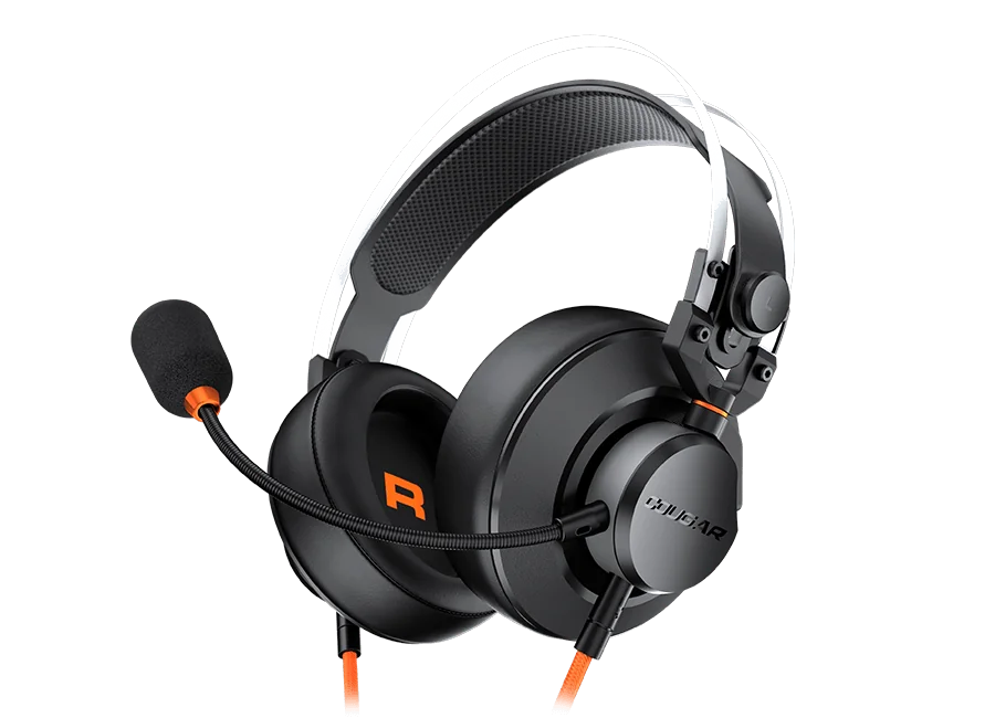 COUGAR TOURNAMENT - Casque Gaming Filaire Noir