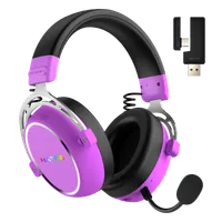 HATOR Hypergang 3 Wireless Casque Sans fil Arceau Gaming USB Type-C / USB Type-A Bluetooth Violet - 1