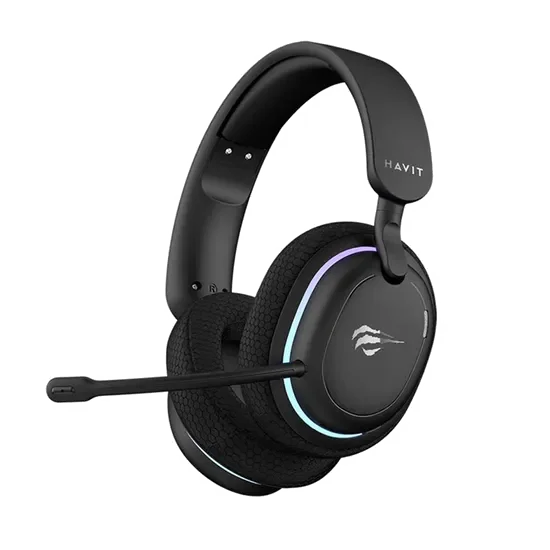 Casque Gamer Havit Fuxi H7 Sans Fil 2.4GHz & Bluetooth - Son Immersif & RVB