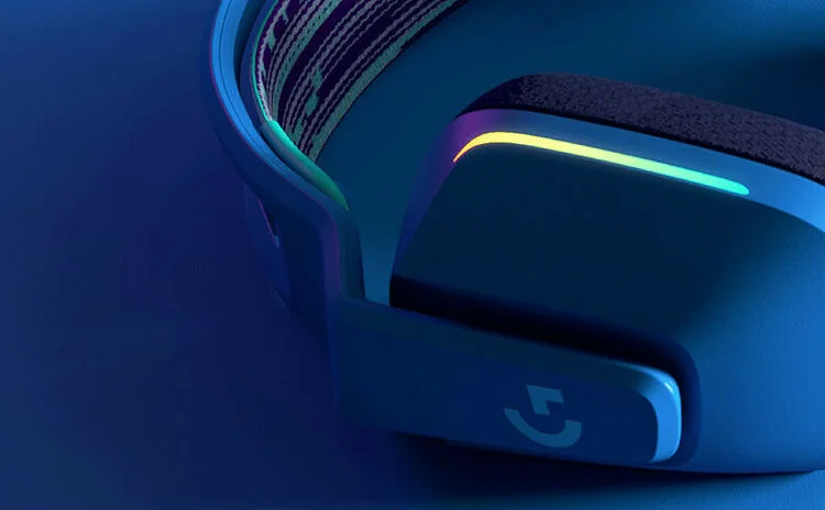 Casque Gaming Sans Fil Logitech G733 LIGHTSPEED RVB Noir