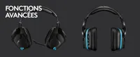 Casque Gamer sans fil Logitech G935 RGB (Noir) - 3