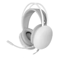 Mars Gaming MHGLOW - Casque Gaming RGB Blanc - 1