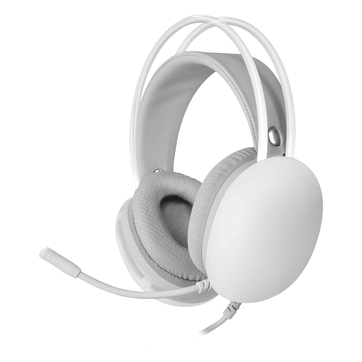 Mars Gaming MHGLOW - Casque Gaming RGB Blanc