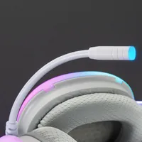 Mars Gaming MHGLOW - Casque Gaming RGB Blanc - 6