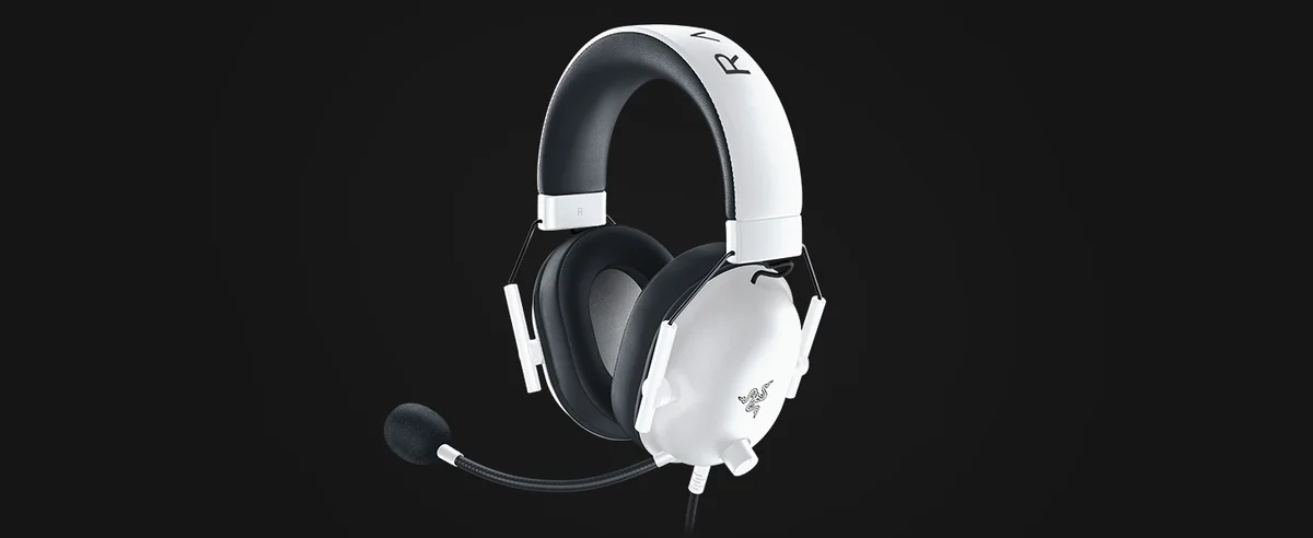 Casque Gamer filaire Razer BlackShark V2 X (Blanc)