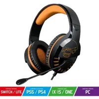 Casque Gaming Filaire Spirit Of Gamer PRO H3 Edition Multiplateforme Noir et Orange - 1