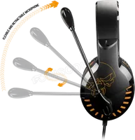 Casque Gaming Filaire Spirit Of Gamer PRO H3 Edition Multiplateforme Noir et Orange - 3