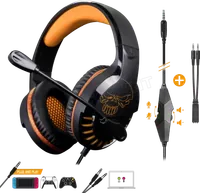 Casque Gaming Filaire Spirit Of Gamer PRO H3 Edition Multiplateforme Noir et Orange - 4