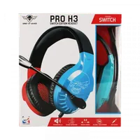 Casque Gamer Spirit of Gamer Pro H3 Switch Edition - Bleu/Rouge - 1