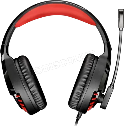 Casque Gaming Filaire Spirit of Gamer PRO-H3 - Noir/Rouge